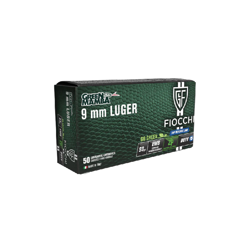 Balas de Arma Corta Top Defence Green Mamba ZP Duty