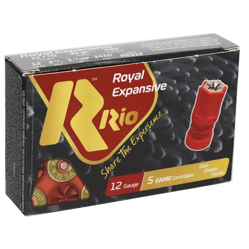 Cartuchos Bala Rio Royal Expansiva