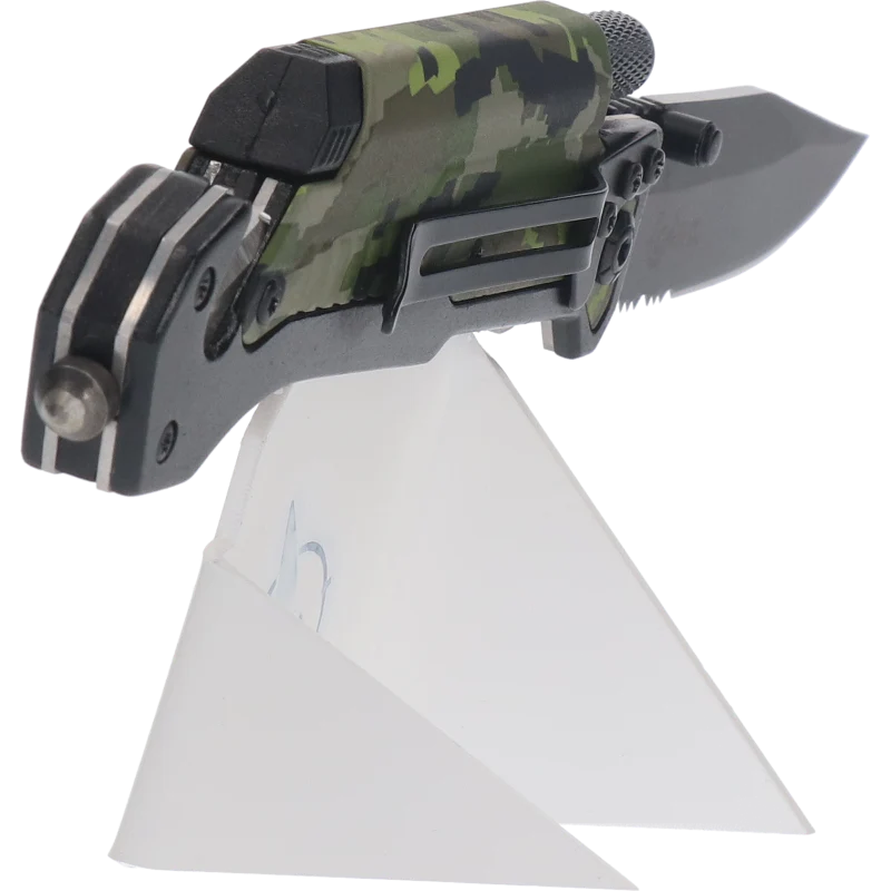 Navaja Táctica Asistida FOS K25 Pedernal con Linterna - Imagen 8