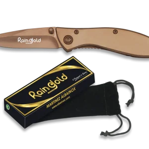 Navaja Titanio Raingold de 6.6 cm