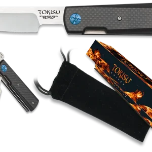 Navaja Tokisu Fibra de Carbono G10 de 8.1 cm