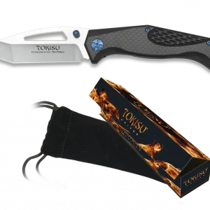 Navaja Tokisu Fibra de Carbono G10 de 9 cm