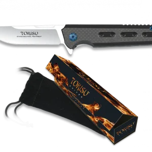 Navaja Tokisu Fibra de Carbono G10 de 8.6 cm