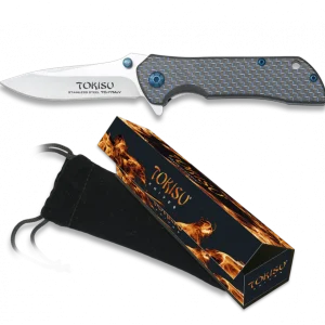 Navaja Tokisu Fibra de Carbono G10 de 7.2 cm