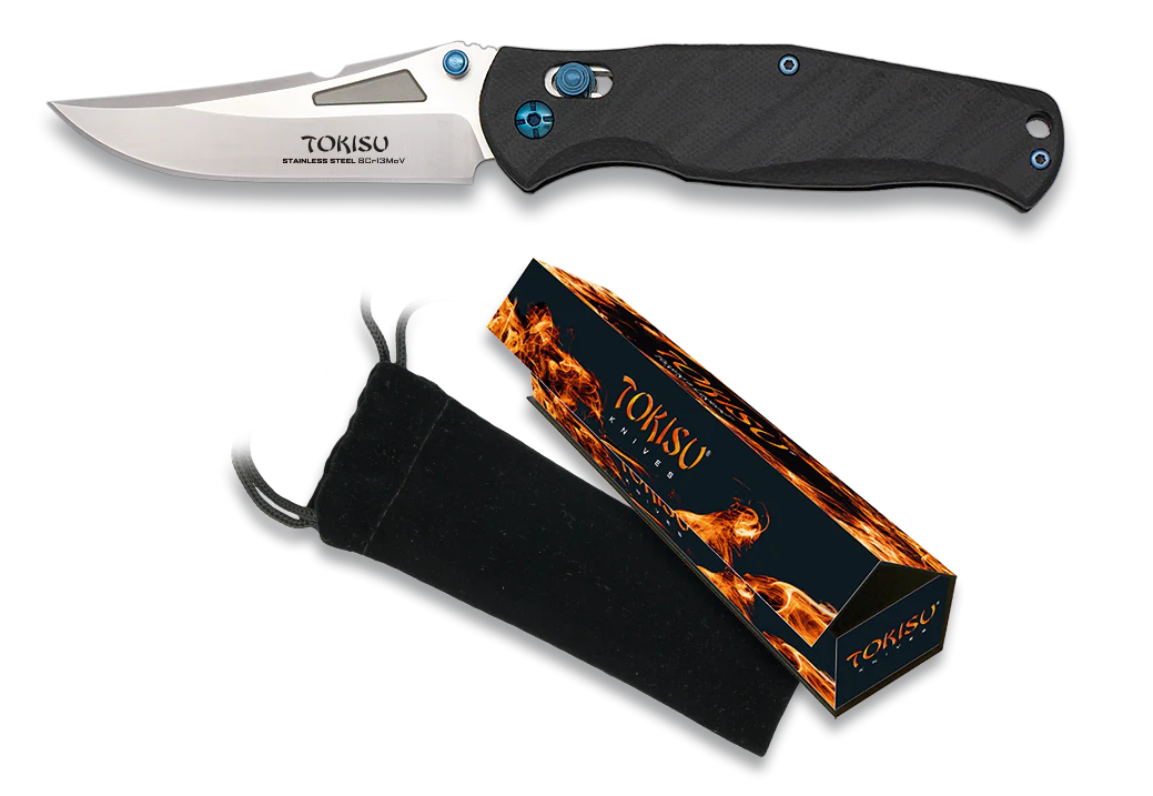Navaja Tokisu CNC Axis Lock G10 de 8.2 cm