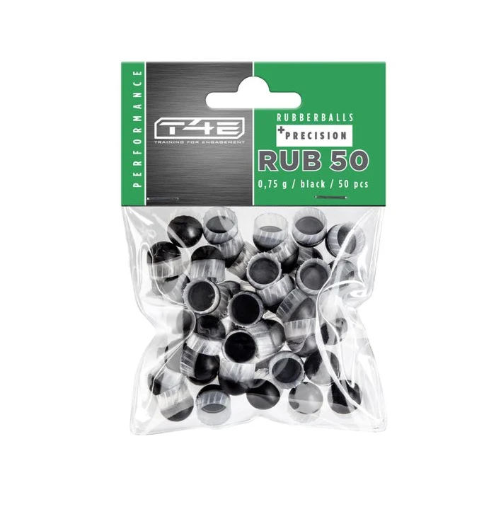 Munición de Entrenamiento Bolas de Goma T4E RUB Precisión - Imagen 3