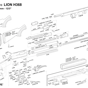 Piezas de Recambio para Escopeta Semiautomática Fabarm Lion H368