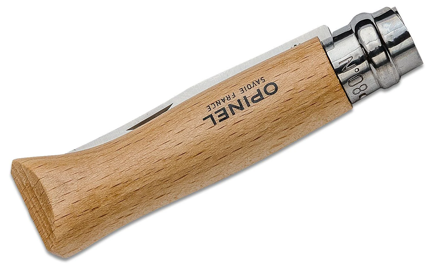 Navaja de Bolsillo Opinel N°08 Inox + Estuche - Imagen 5