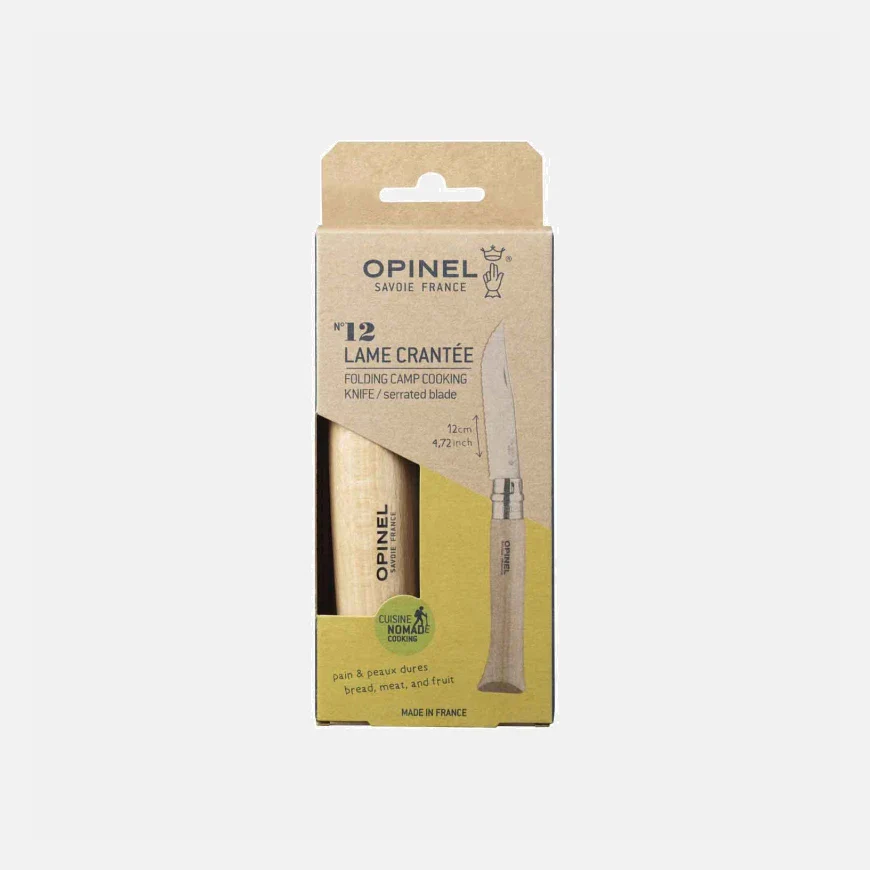 Navaja de Bolsillo Opinel N°12 Serrada - Imagen 5