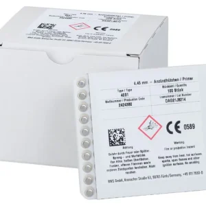 Pistones RWS Anvil Primers Sinoxid (en Paquete Deslizante) Small Pistol