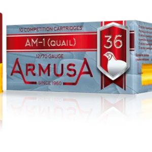 Cartucho de Tiro Armusa Codorniz AM-1 Competición