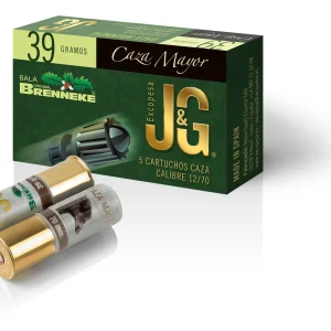 Cartuchos Bala para Escopeta J&G Brenneke 39