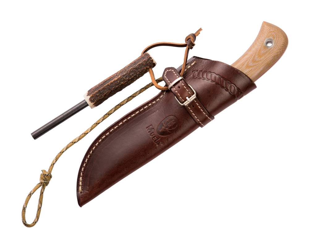 Cuchillo de Caza Aborigen Micarta Marrón - Imagen 4