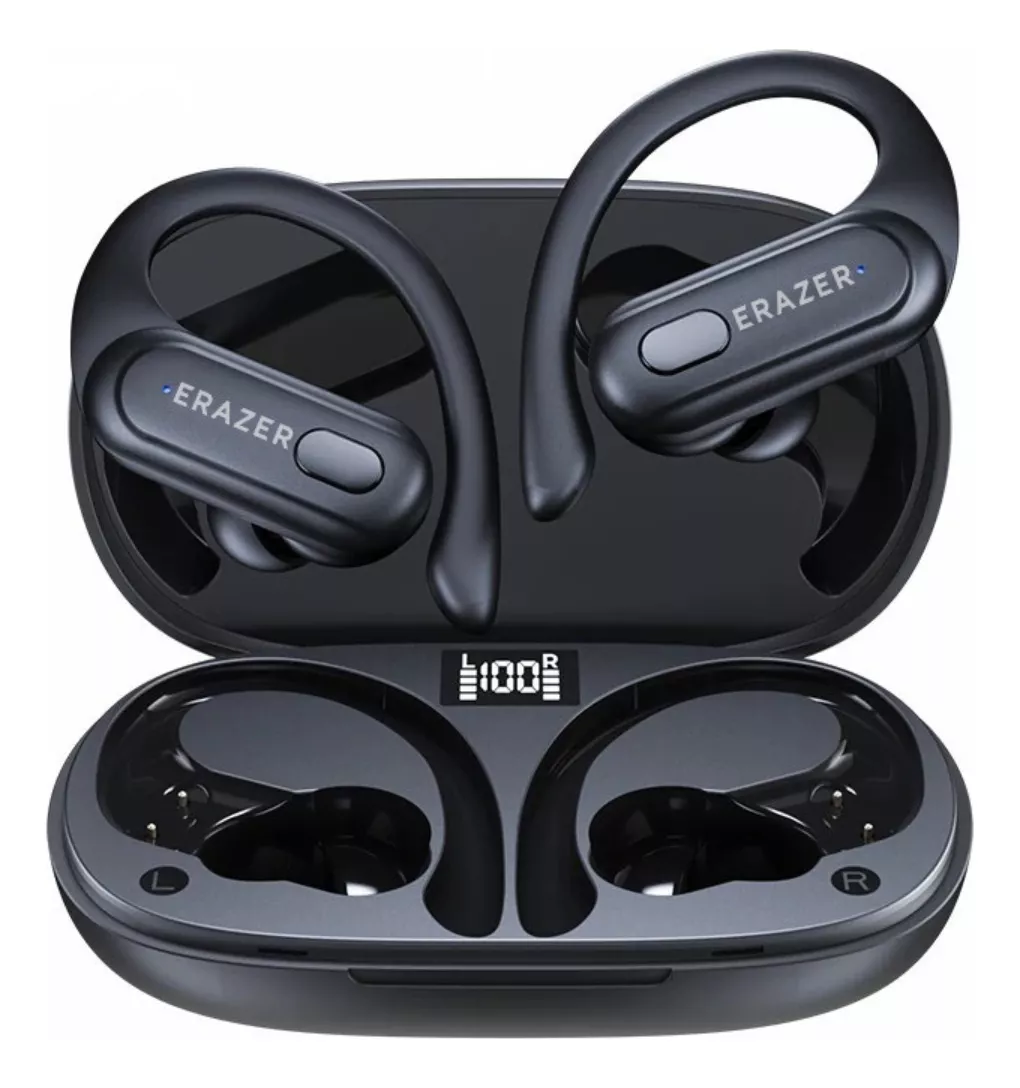 Auriculares Bluetooth Lenovo Erazer Xt60pro Deportivos Anti Caidas Color Negro - Imagen 2
