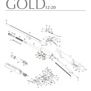 Piezas Originales de Recambio para Escopeta Browning Gold