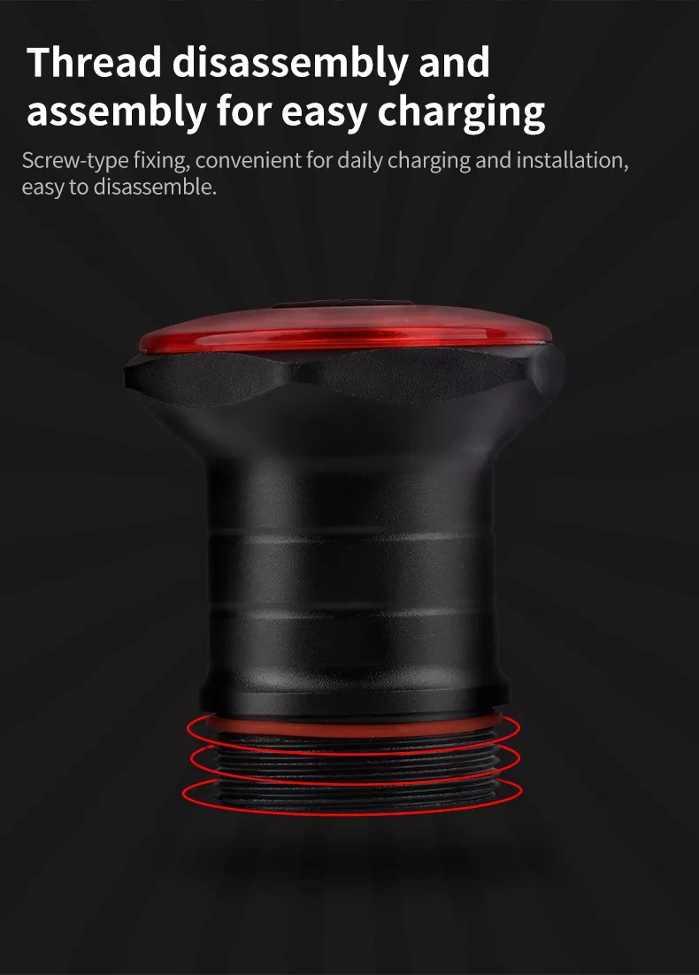 Luz Trasera SoRider WR15 de Freno Inteligente LED 100 Lumens - Imagen 4