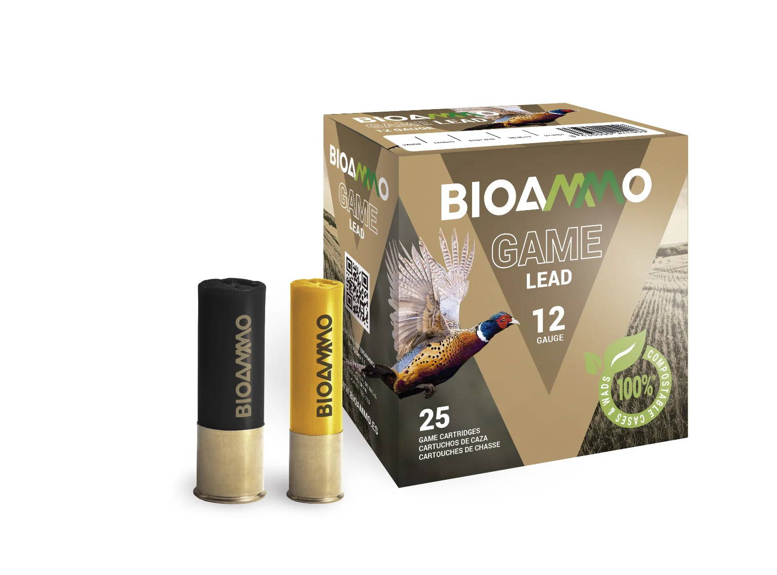 Cartuchos de Caza Bioammo Game Lead