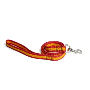 Correa para Perros Artesanía Ramírez Ruiz en Cinta Nylon Bandera de España