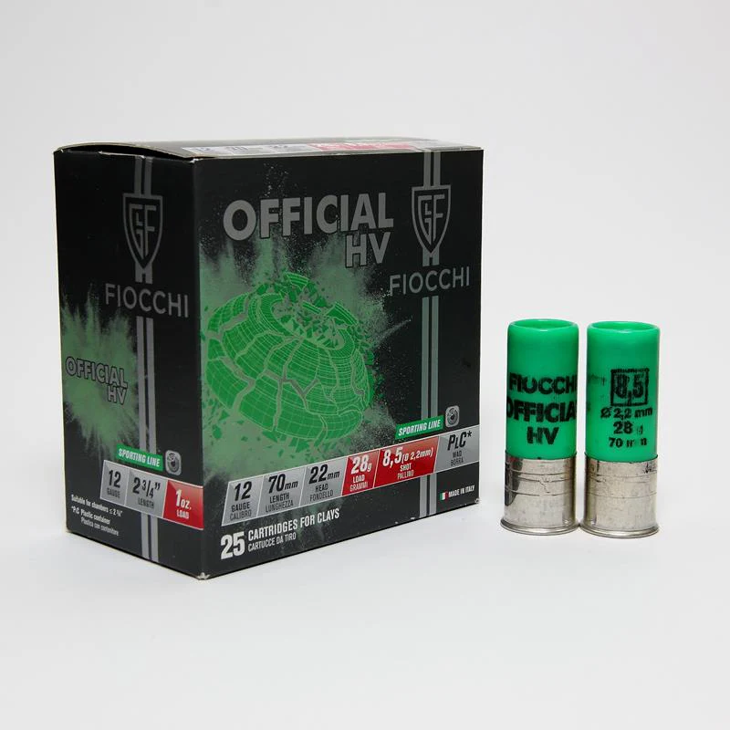 Cartuchos de Tiro al Plato Fiocchi Official HV