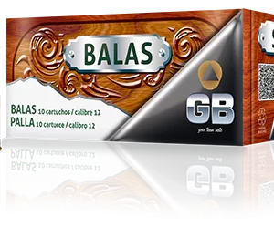 Cartuchos Bala para Escopeta GB Slug