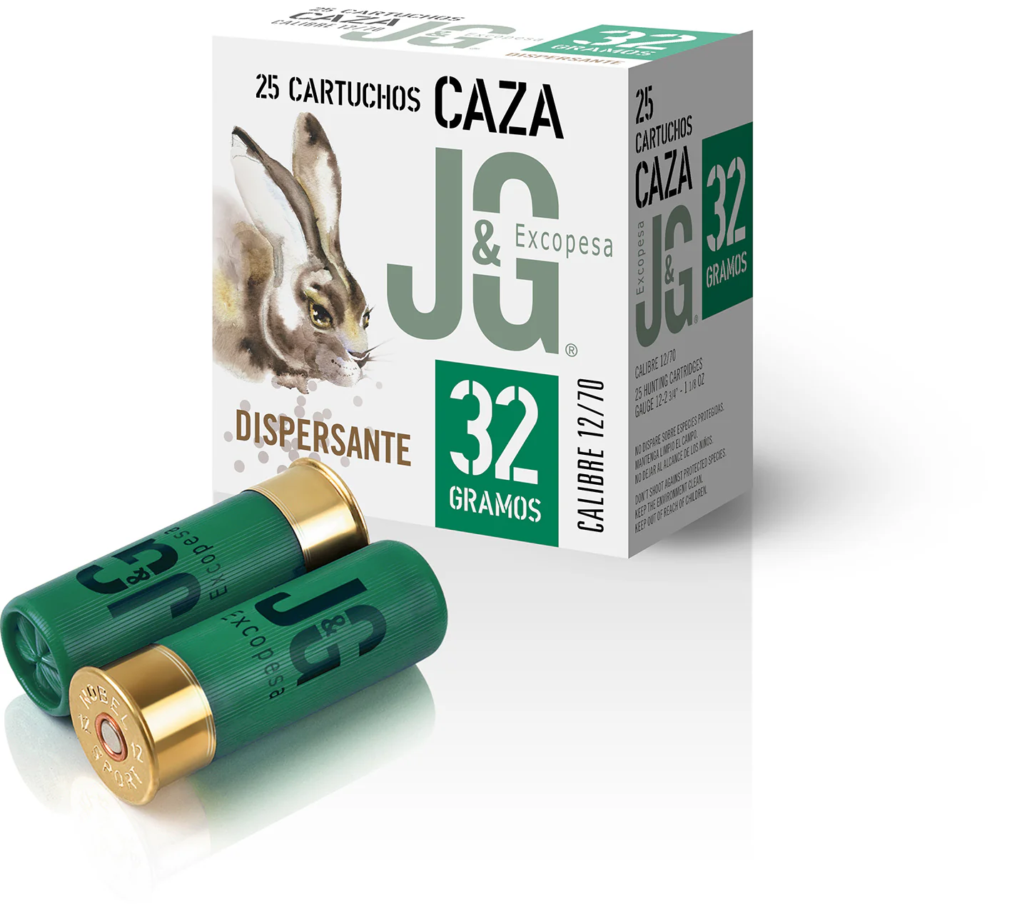 Cartuchos J&G Caza Dispersante