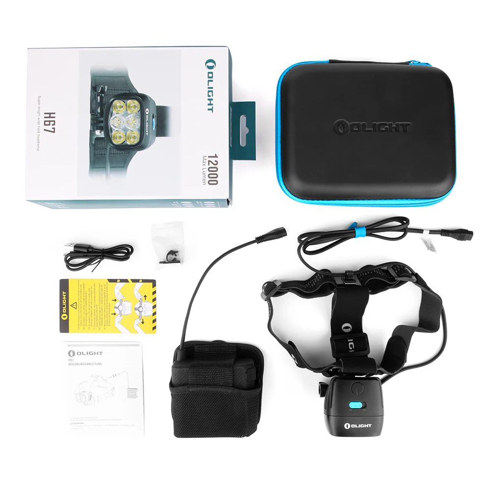 Linterna frontal H67 12.000 lum. con 6 LEDs y lente TIR - Imagen 7