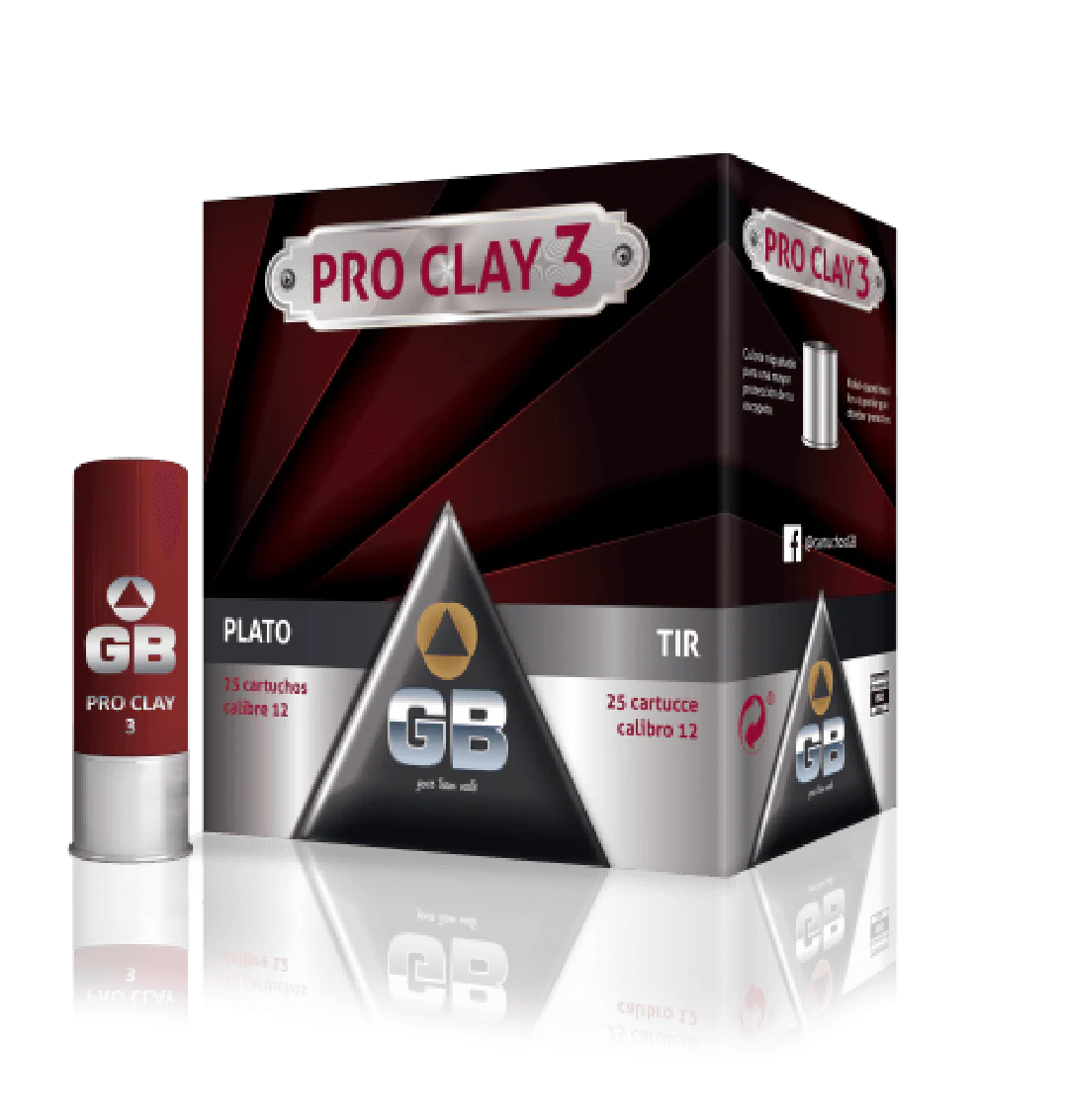 Cartuchos de Tiro al Plato GB Pro Clay 3 - Imagen 2