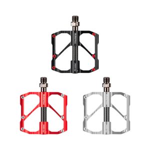 Pedales Bicicleta Promend PD-M86C Ultraligero Eje Carbono MTB BMX