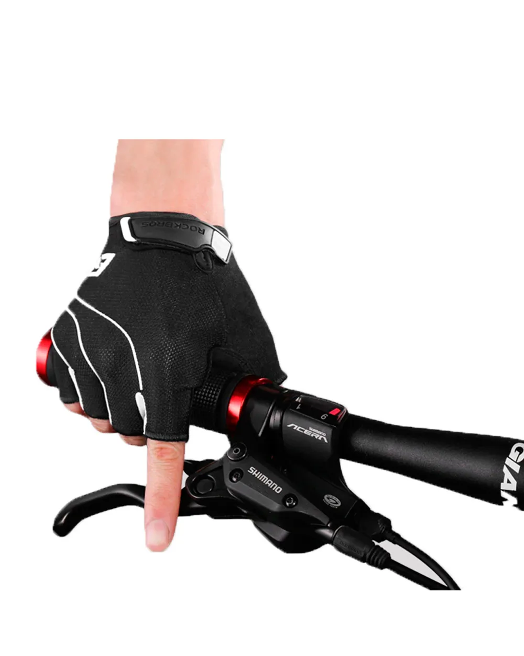 Guantes Rockbros Cortos Ciclismo S107 - Imagen 8