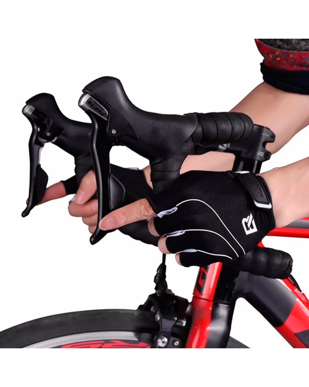 Guantes Rockbros Cortos Ciclismo S107 - Imagen 7