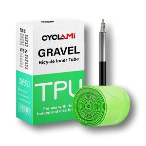 Cámara Cyclami TPU Gravel-MTB Presta 65mm