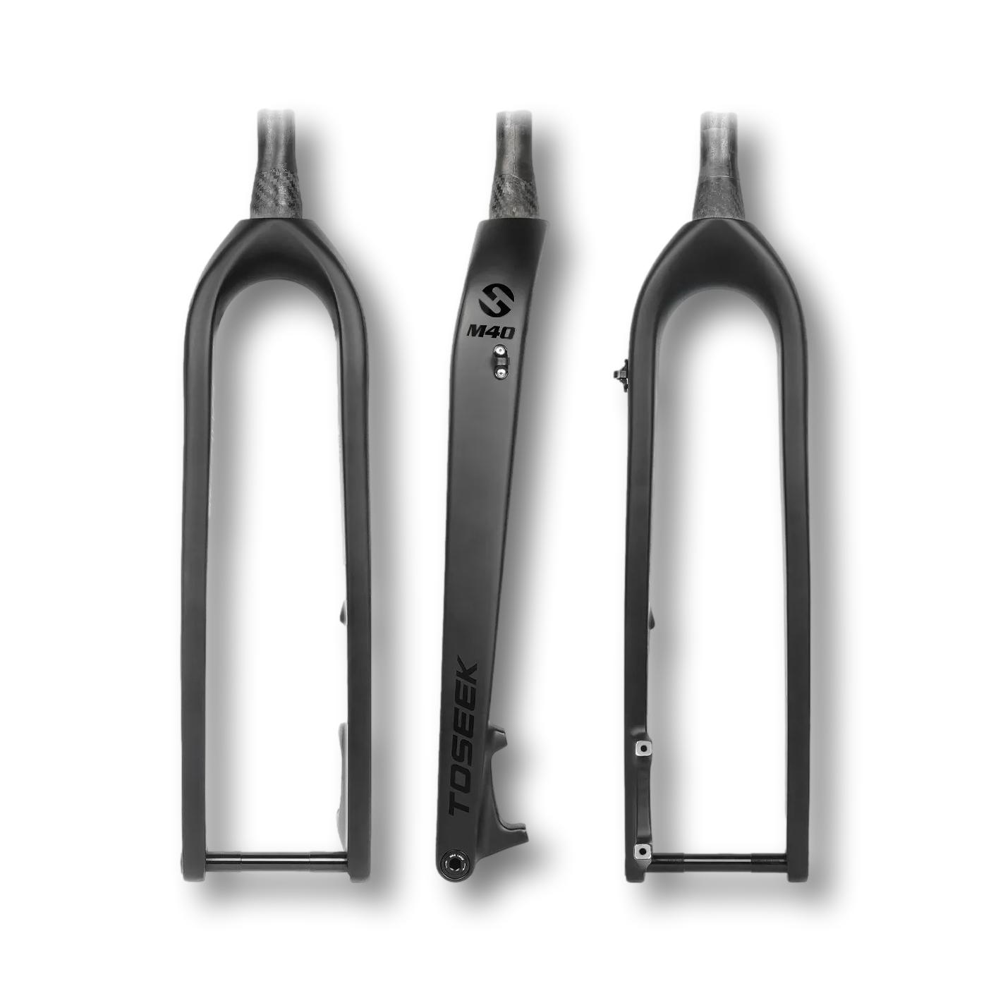 Horquilla Toseek M40 Interna Freno Disco MTB Rígido Fibra De Carbono 28,6mm 29 pulgadas - Imagen 7