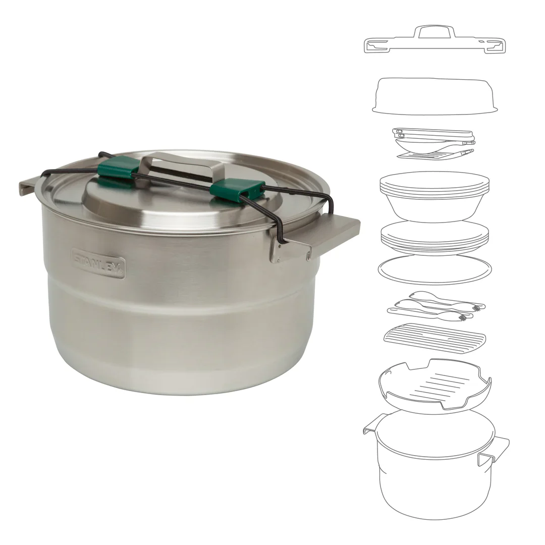 Juego de Cocina Adventure Full Kitchen Base Camp Cook Set - Imagen 6