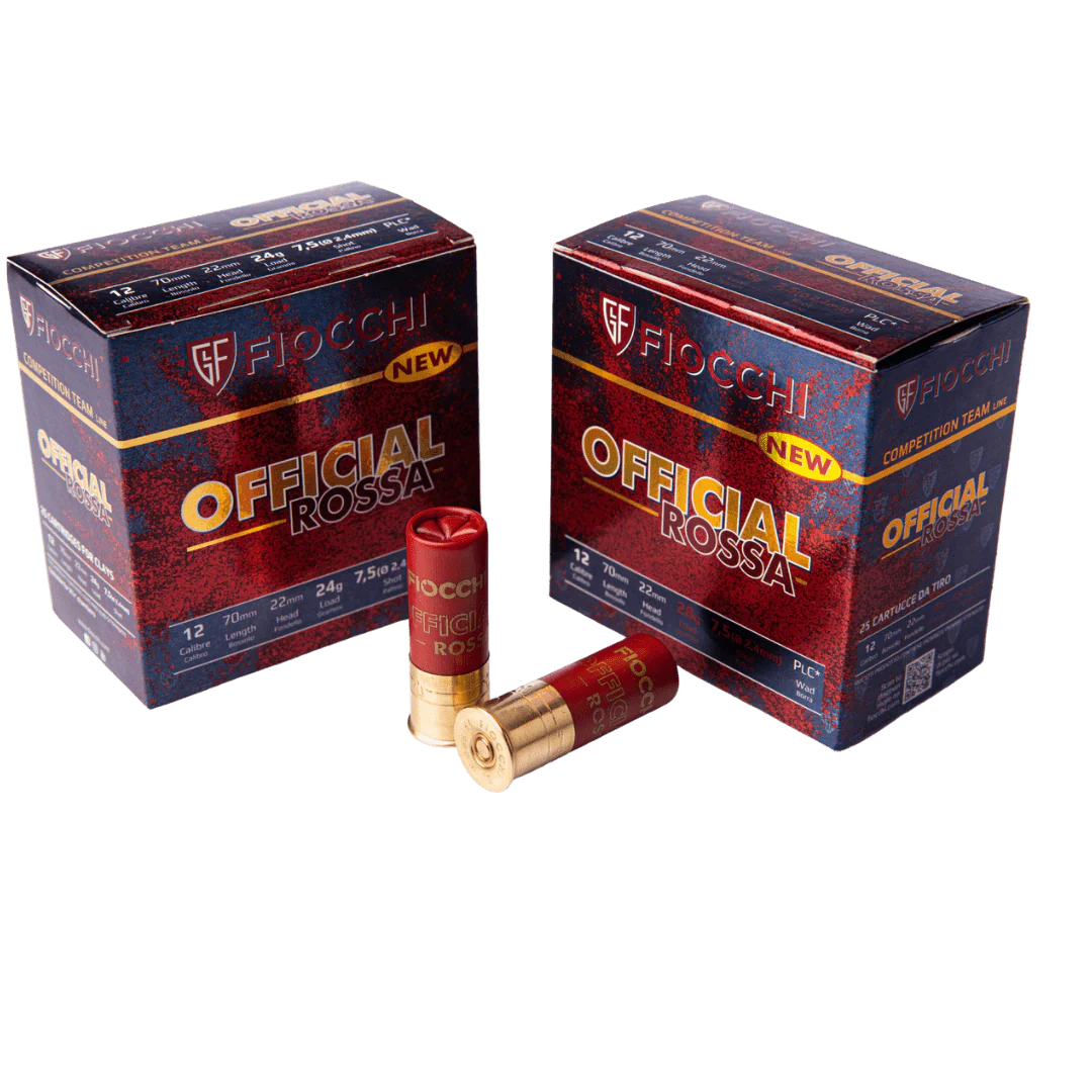 Cartuchos de Tiro al Plato Fiocchi Official Rossa