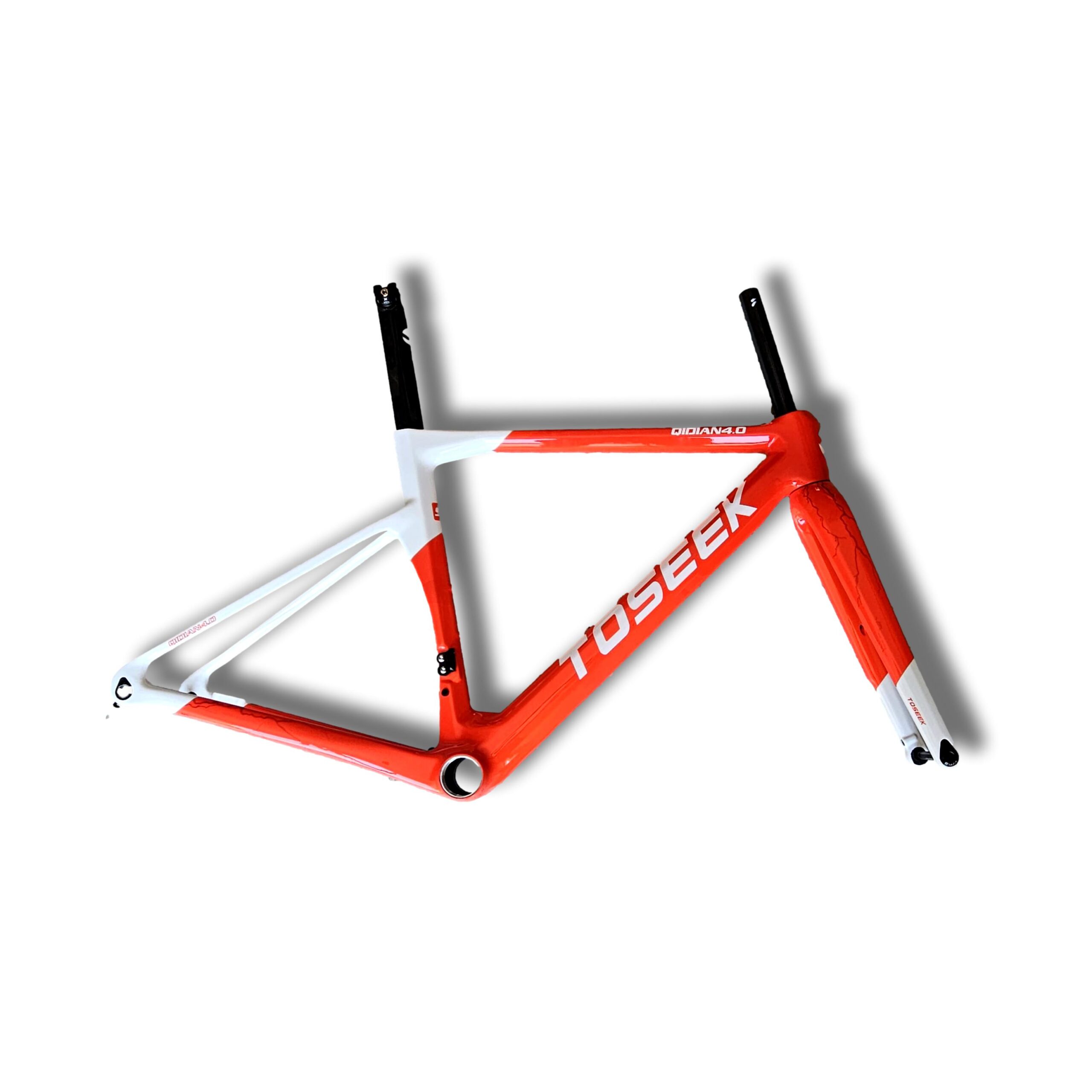 Cuadro Toseek QIDIAN 4.0 carbono cableado 100% interno - Imagen 5