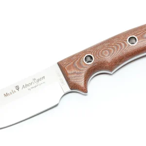 Cuchillo de Caza Aborigen Micarta Marrón