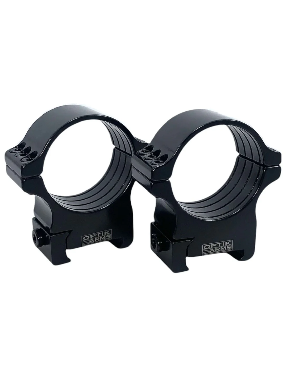 Juego de Anillas Fijas Tácticas para Picatinny - Imagen 2