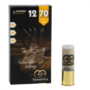 Cartuchos Bala para Escopeta BFS (Balle Fleche Sauvestre)