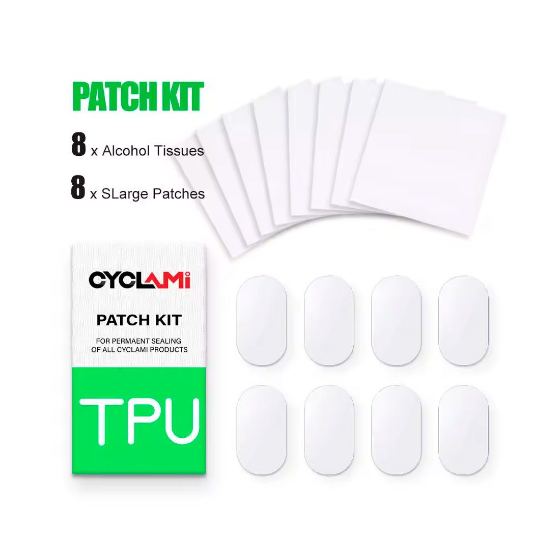 Kit De Parches Para Cámaras Cyclami De Tpu - Imagen 2