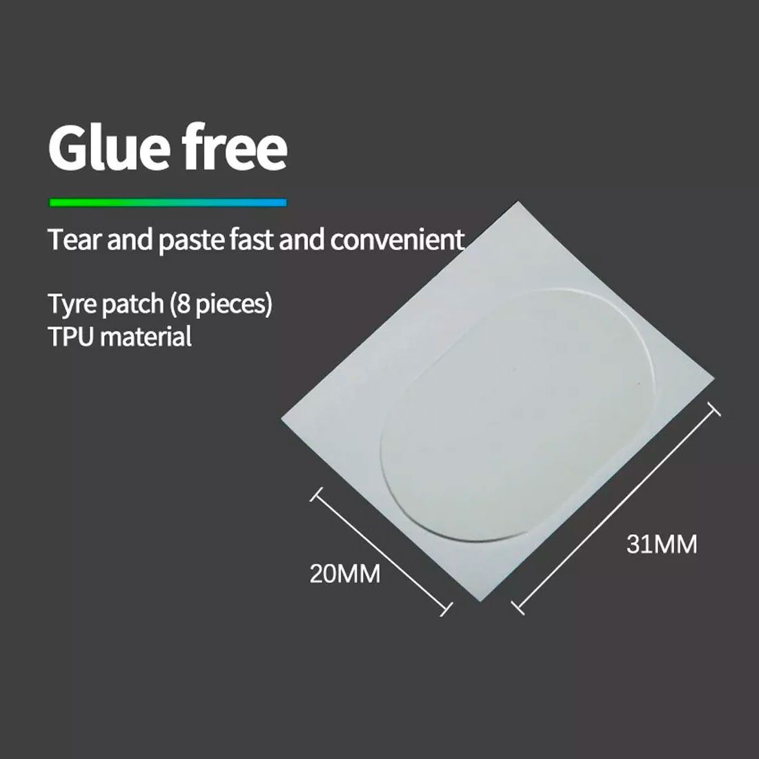 Kit De Parches Para Cámaras Cyclami De Tpu - Imagen 5