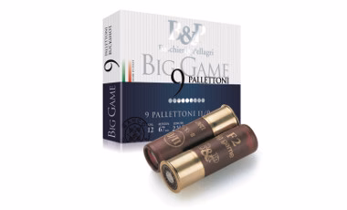 Cartuchos Postas Baschieri & Pellagri Big Game Pallettoni