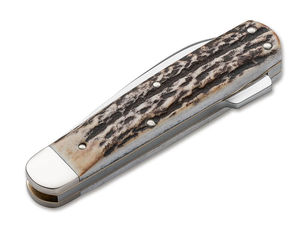 Navaja de Bolsillo Böker Solingen Cuchillo de Cazador Mono CPM - Imagen 3