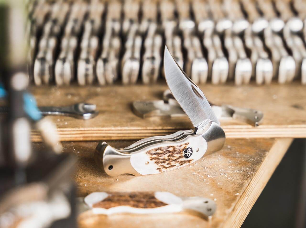 Navaja de Bolsillo Böker Solingen Scout Stag - Imagen 6