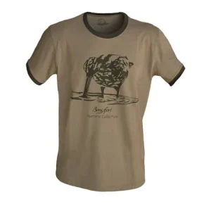 Camiseta de Algodón Benisport Becada