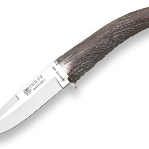 Cuchillo de Monte Joker Luchadera con Puño en Asta de Ciervo