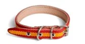 Collar Cinta para Perro Artesanía Ramírez Ruiz Reforzado de Cuero