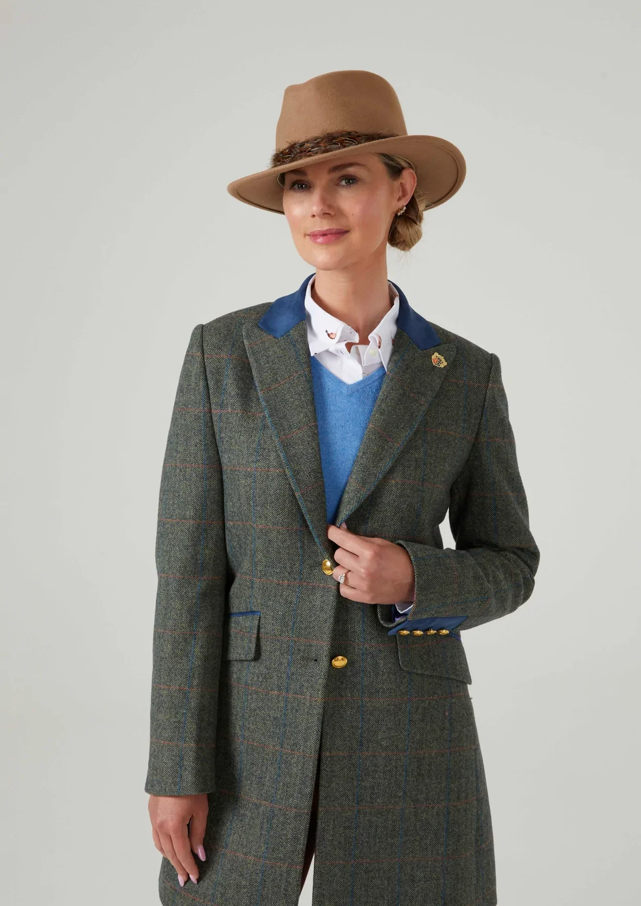 Sombrero Richmond de fieltro para mujer Alan Paine - Imagen 6