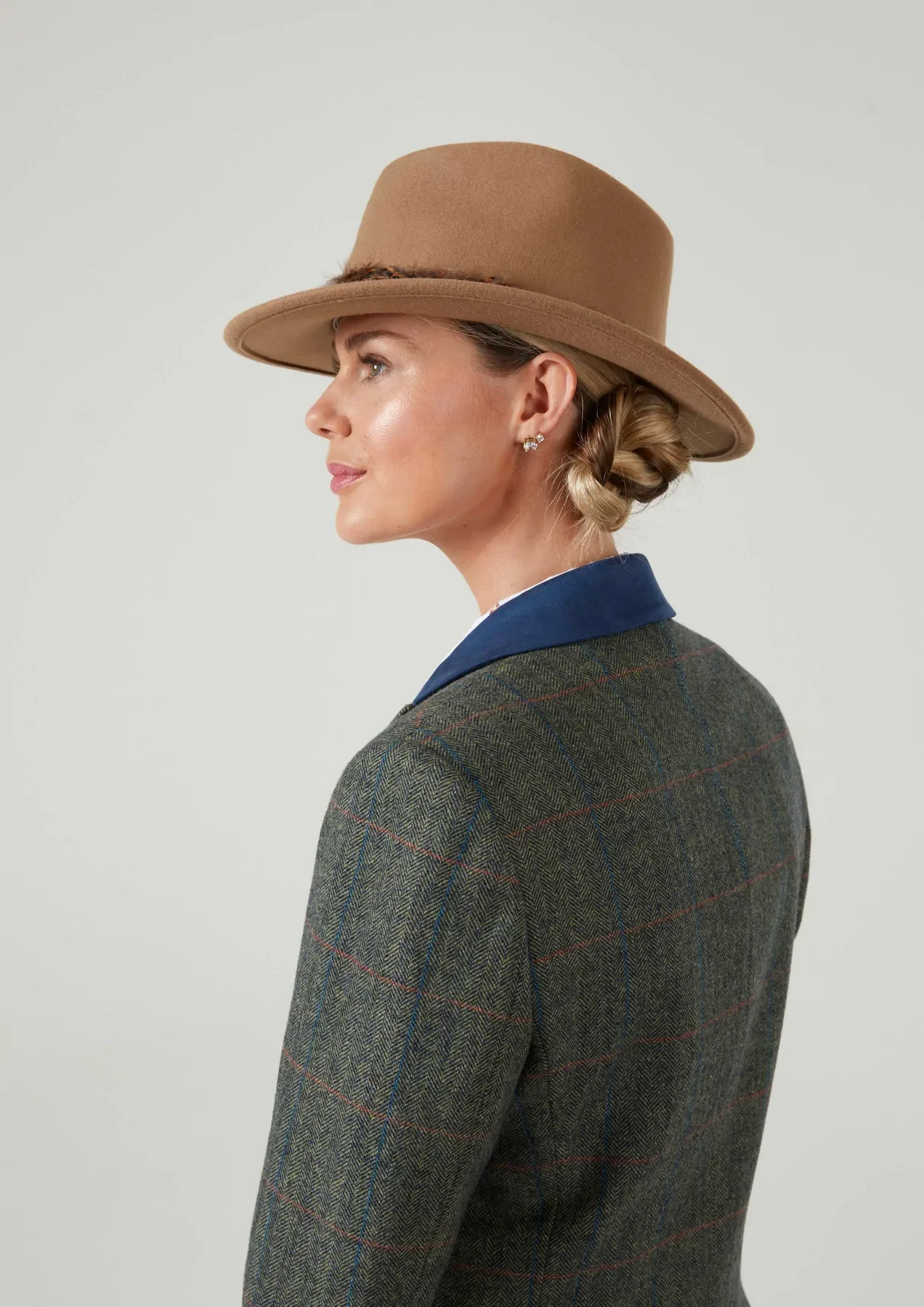 Sombrero Richmond de fieltro para mujer Alan Paine - Imagen 7