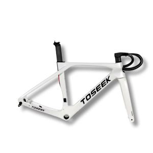 Cuadro Toseek R1 carbono cableado 100% interno (CON MANILLAR)