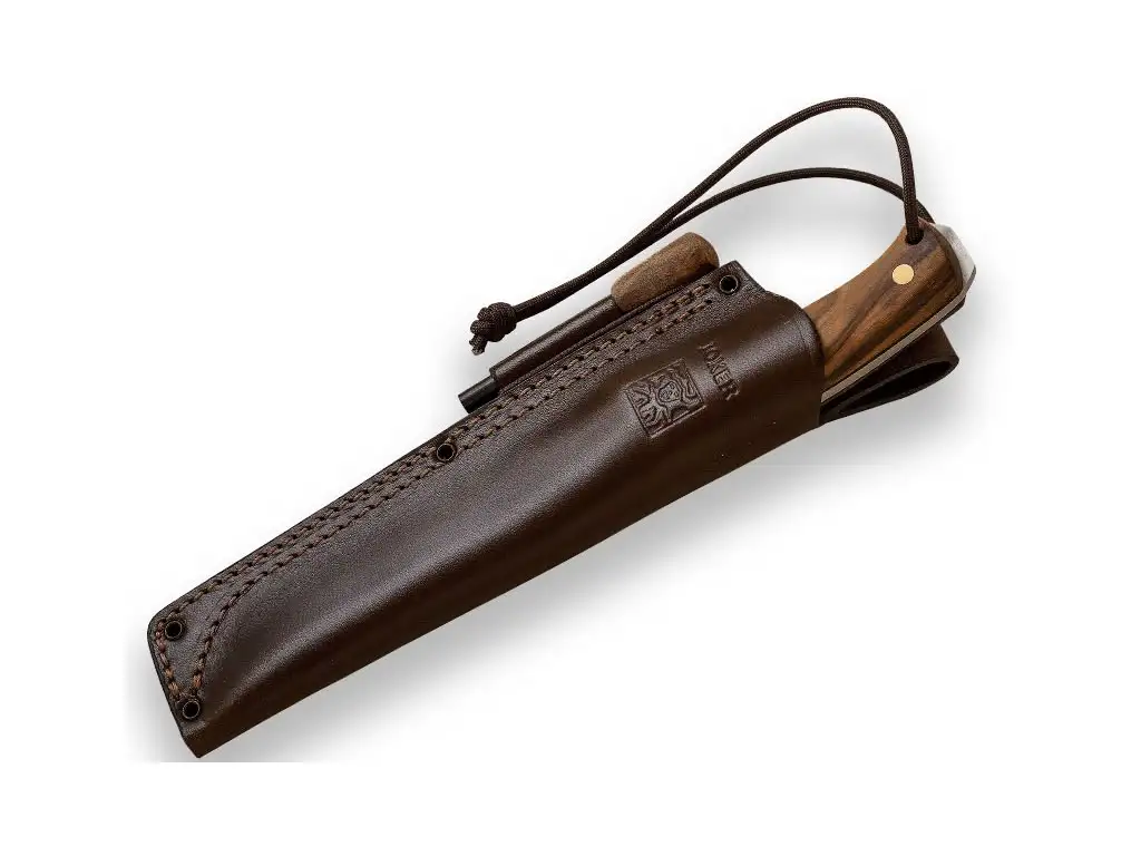 Cuchillo de Supervivencia Joker Nomad 6.5" con Mango Nogal - Imagen 9